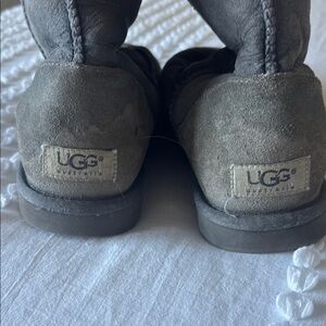 UGG Gray Suede Boots